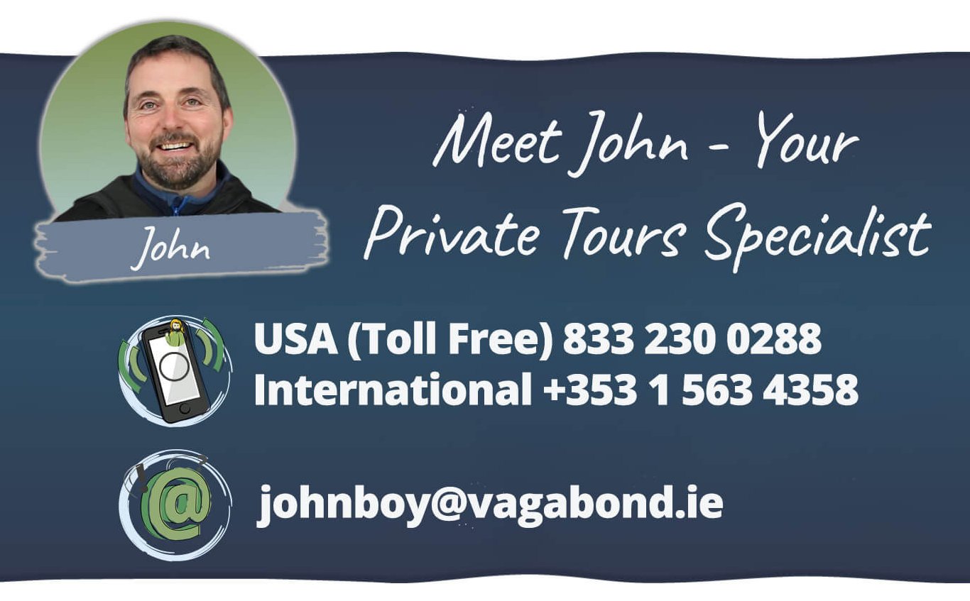 Meet John Your Private Tours of Ireland Specialist - email john@vagabond.ie